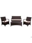 Комплект мебели Bavaro из ротанга Elit (SC-A7428) Brown MB1034 ткань A13815