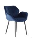 Кресло Alphabet M black/royal blue