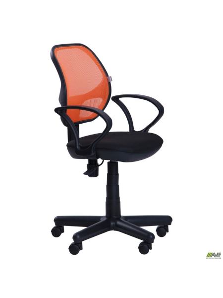 Кресло Чат/АМФ-4 сиденье А-1/спинка Сетка оранжевая