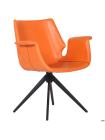 Кресло Vert orange leather