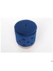 Пуф Janett Blue / Golden Chrom