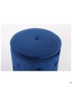 Пуф Janett Blue / Golden Chrom