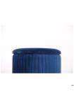 Пуф Little Monte Blue / Golden Chrom