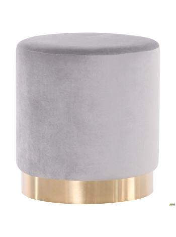 Пуф Madrid Grey / Golden Chrom