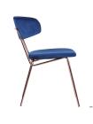 Стул Alphabet B gold/royal blue