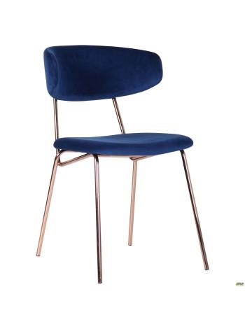 Стул Alphabet B gold/royal blue