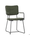 Стул Alphabet H black/olive