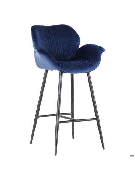 Стул барный Alphabet N black/royal blue