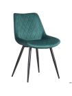 Стул обеденный Betty black/amazon green
