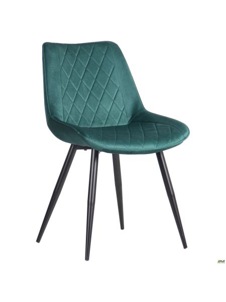Стул обеденный Betty black/amazon green