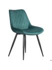 Стул обеденный Betty black/amazon green