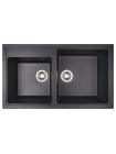 Кухонная мойка Apell Pietra Plus PTPL862GB Black granit