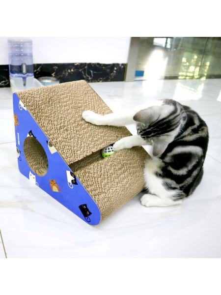 Когтеточка, дряпка - лежанка из картона для кошек Avko ACS016-BL