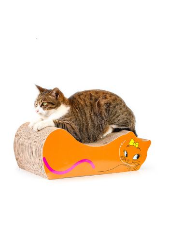 Когтеточка, дряпка - лежанка из картона для кошек Avko ACS020