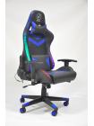 Кресло геймерское, компютерное Avko Style AG70650 Blue RGB подсветка