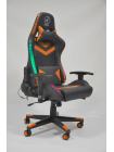 Кресло геймерское, компютерное Avko Style AG70680 Orange RGB подсветка