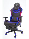 Кресло геймерское, компютерное Avko Style AG72810 Blue RGB подсветка