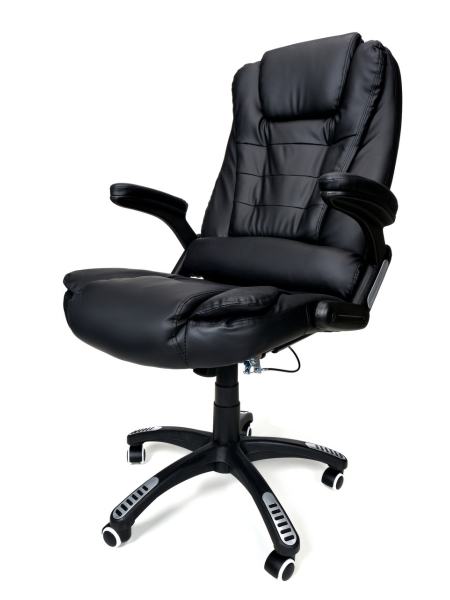 Кресло компютерное, офисное  AVKO Style АV01MH Black массаж/ подогрев