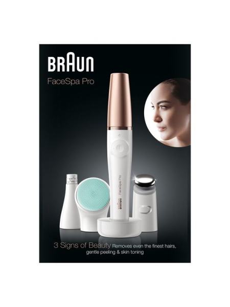 Епілятор для обличчя Braun FaceSpa Pro 913