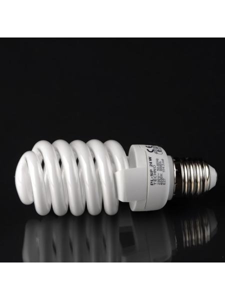 Лампа энергосберегающая E27 PL-SP 24W/827 techno Br