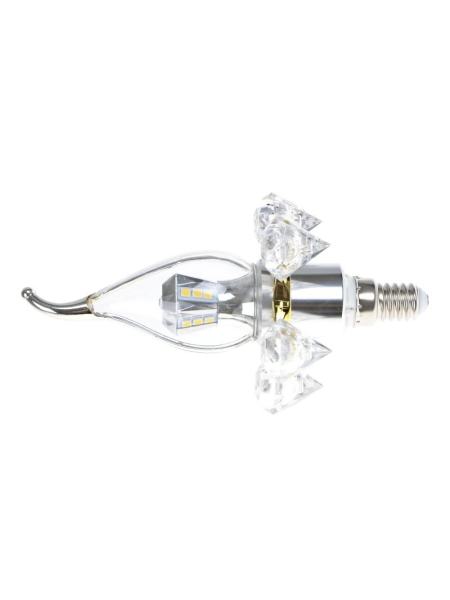 Лампа светодиодная E14 LED 5W 20 pcs NW CL37-A SMD2835 (silver)