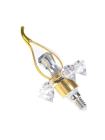 Лампа светодиодная E14 LED 5W 20 pcs WW CL37-A SMD2835 (gold)