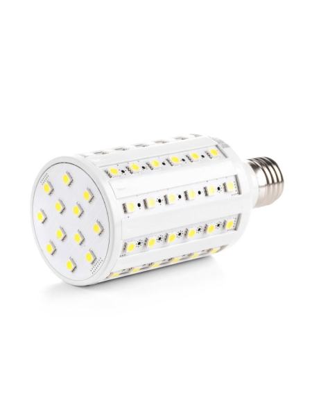 Лампа светодиодная E27 LED 12W 72 pcs CW T62-CORN SMD 5050