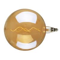 Лампа светодиодная E27 LED 4W WW G300 COG (amber)