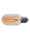 Лампа светодиодная (мат. золото) E27 LED 6W WW T45 COG