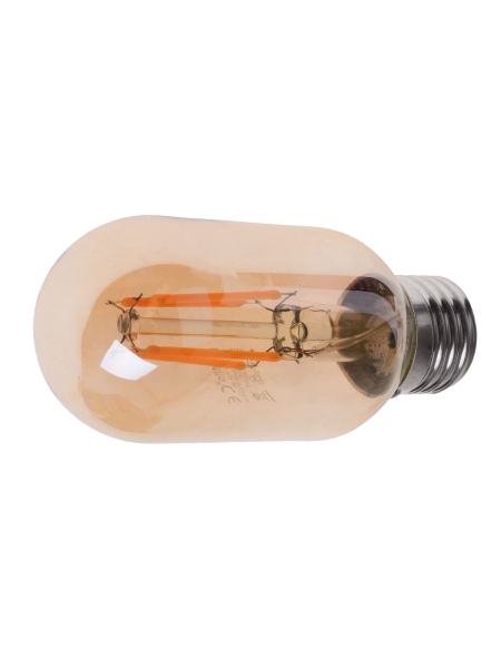 Лампа светодиодная (мат. золото) E27 LED 6W WW T45 COG