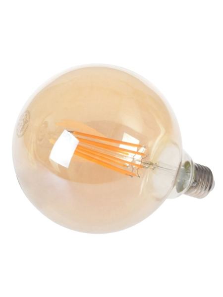 Лампа светодиодная (мат. золото) E27 LED 9W WW 5 COG