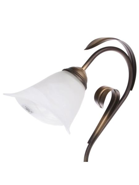 Настольная лампа флористика декоративная BKL-468T/1 E27 BR