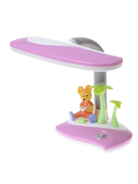Настольная лампа на гибкой ножке для детской TP-014 PN