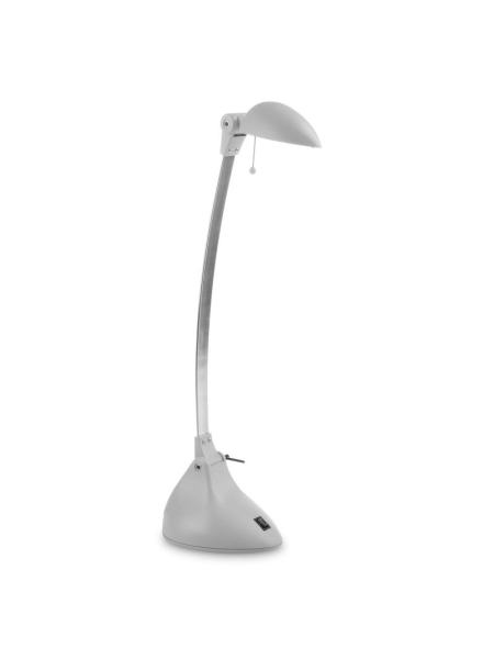 Настольная лампа на гибкой ножке офисная SL-05 grey