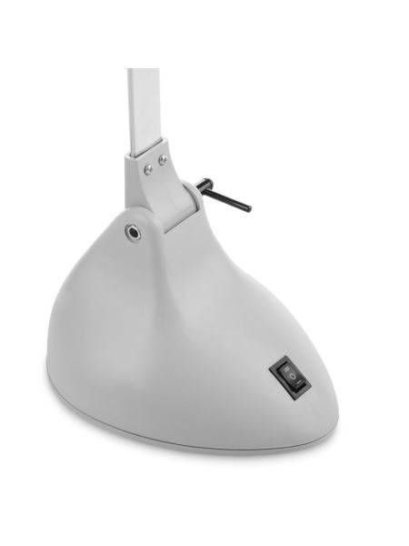 Настольная лампа на гибкой ножке офисная SL-05 grey