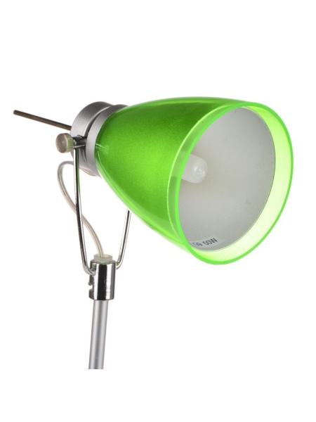Настольная лампа на гибкой ножке офисная SL-07 GREEN