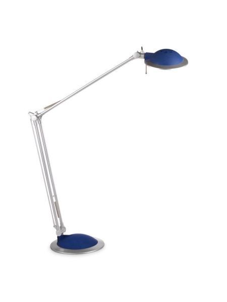 Настольная лампа на гибкой ножке офисная SL-14 BLUE