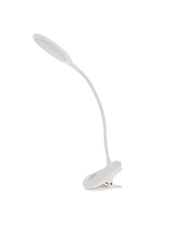Настольная лампа на гибкой ножке с USB разъемом SL-100 5,5W WH