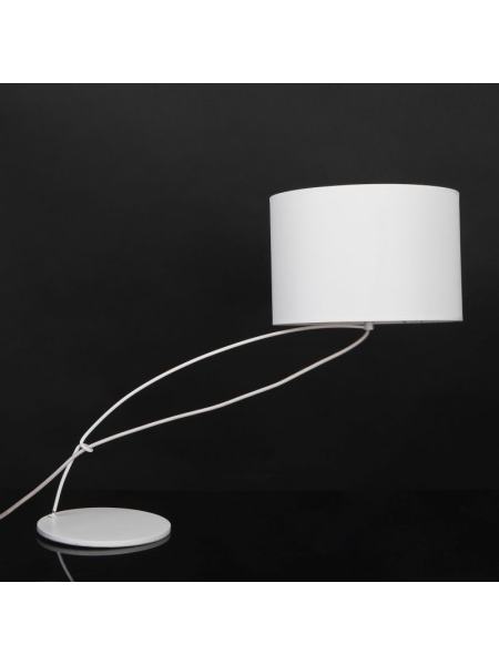 Настольная лампа техно с абажуром BL-103T/1 E27 WHITE