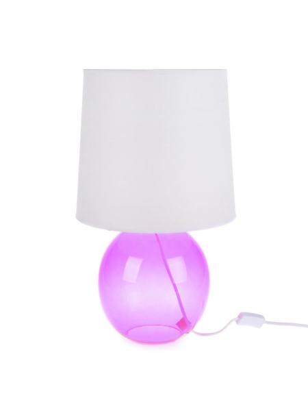 Настольная лампа в современном стиле с абажуром TL-180 Pink E27