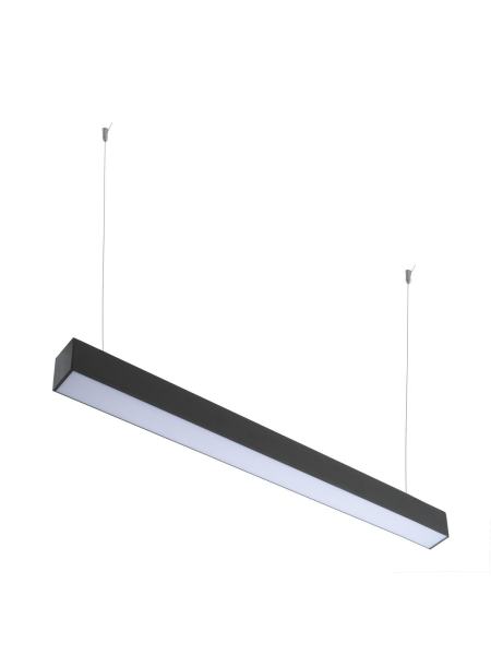 Система линейная LED подвесная FLF-80 40W NW BK 1,2m