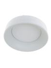 Світильник світлодіодний настінно-стельовий накладний WBL-28C/30W*2 WH