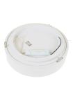 Світильник світлодіодний настінно-стельовий накладний WBL-28C/30W*2 WH