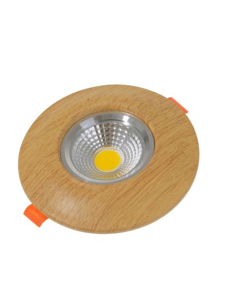 Точковий світильник LED HDL-M46 3W WW Wood