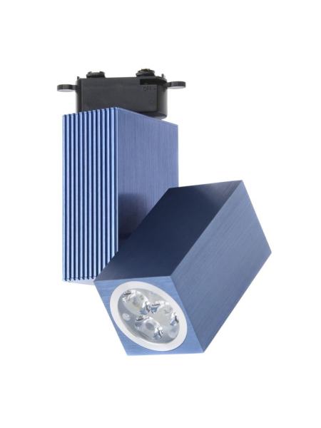 Светильник трековый поворотный LED 204/3x2W NW BLUE