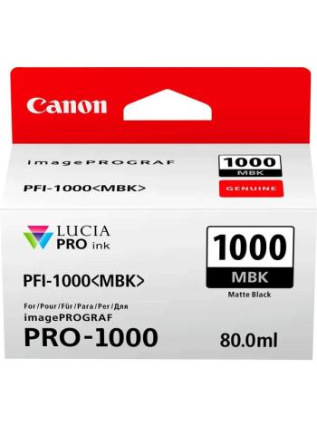 Картридж Canon PFI-1000 MBK Matte Black