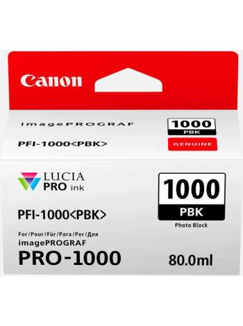 Картридж Canon PFI-1000 PBK Photo Black