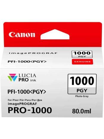 Картридж Canon PFI-1000 PGY Photo Grey