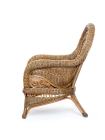 Кресло Виктория натуральный ротанг светло коричневый, Cruzo d0030