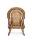Кресло Виктория натуральный ротанг светло коричневый, Cruzo d0030